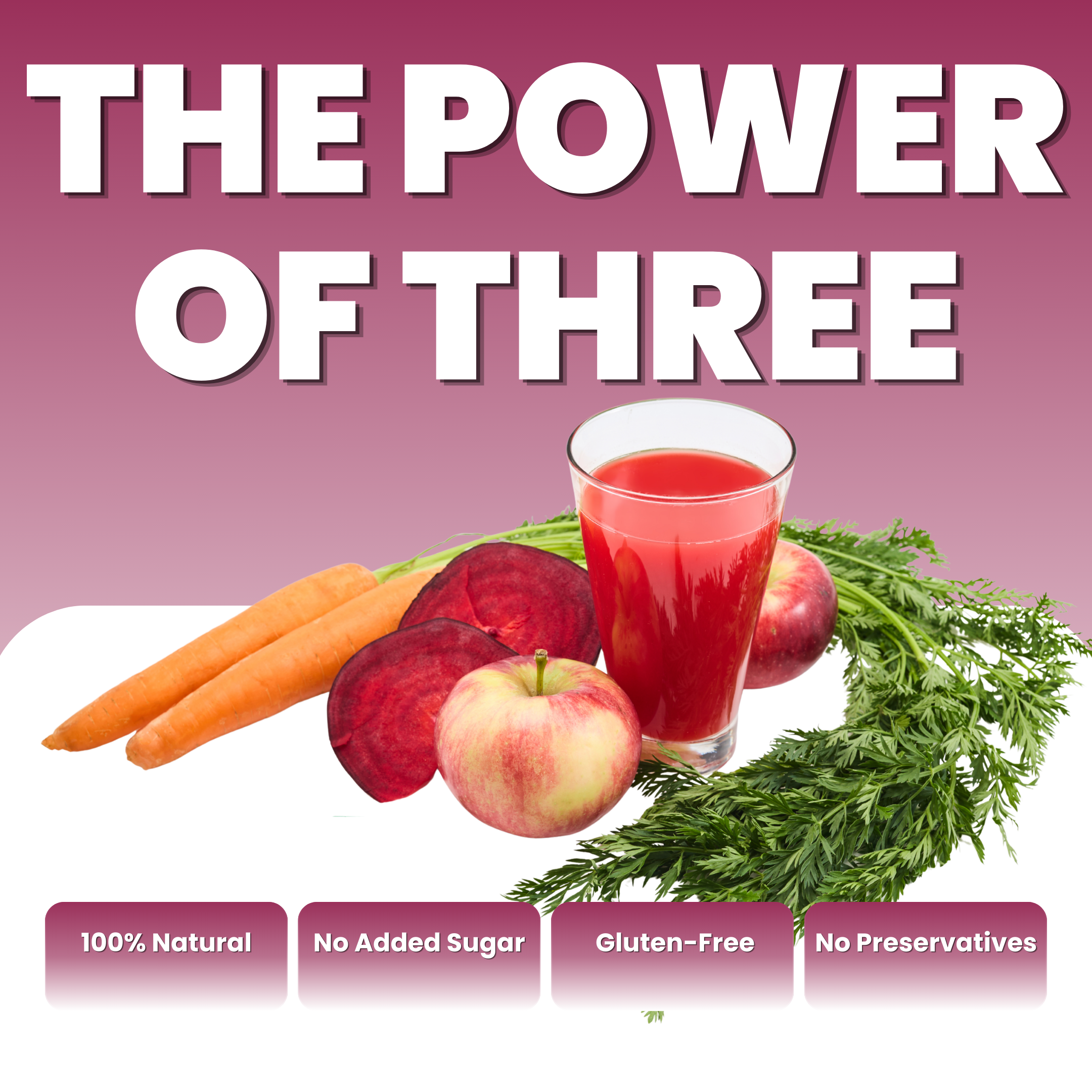 Mr. Good Foods ABC Mix Powder – Apple, Beetroot & Carrot Mix for Glowing Skin, Detox & Immunity (100g)