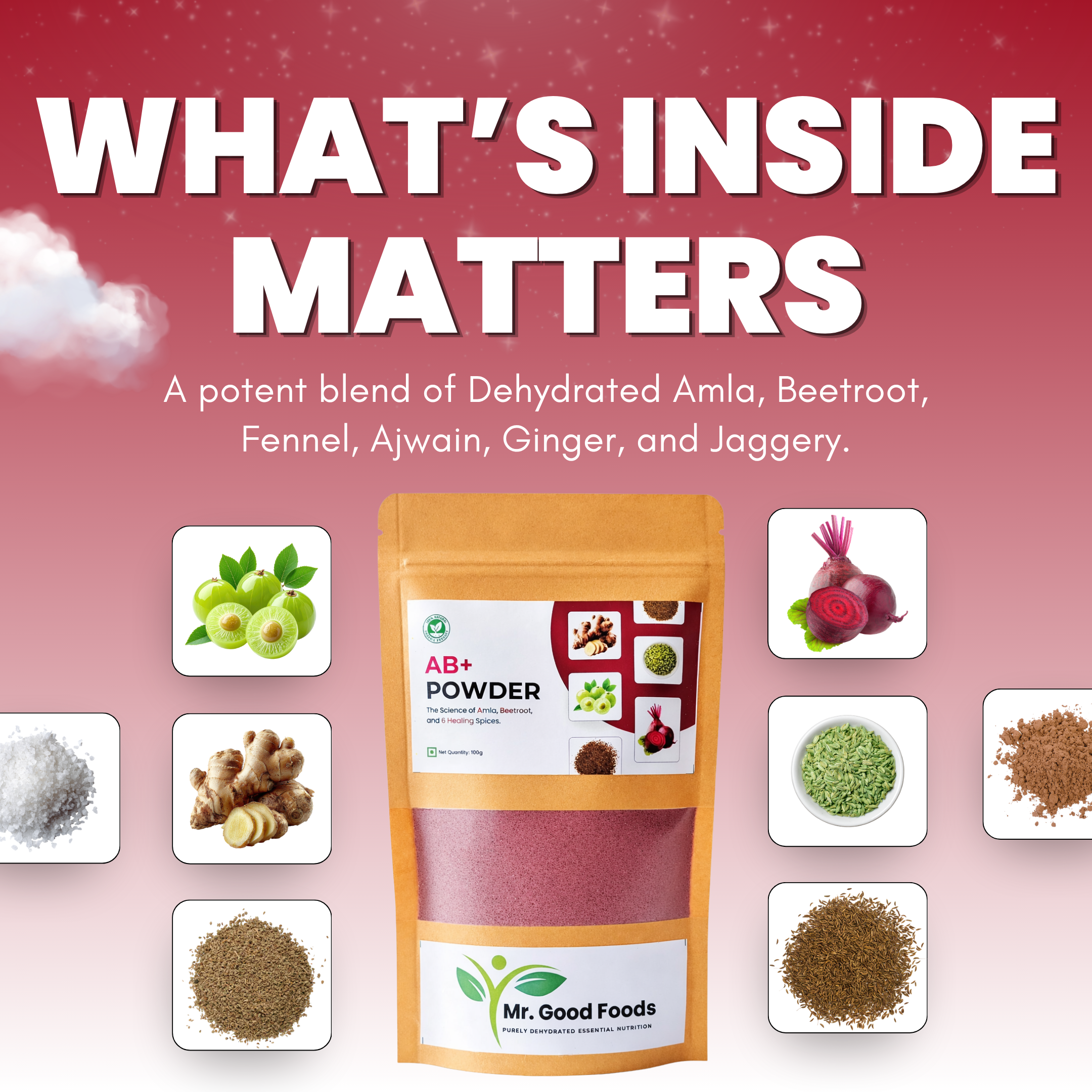 AB+ Powder -  Digestive & Immunity Synergy Blend