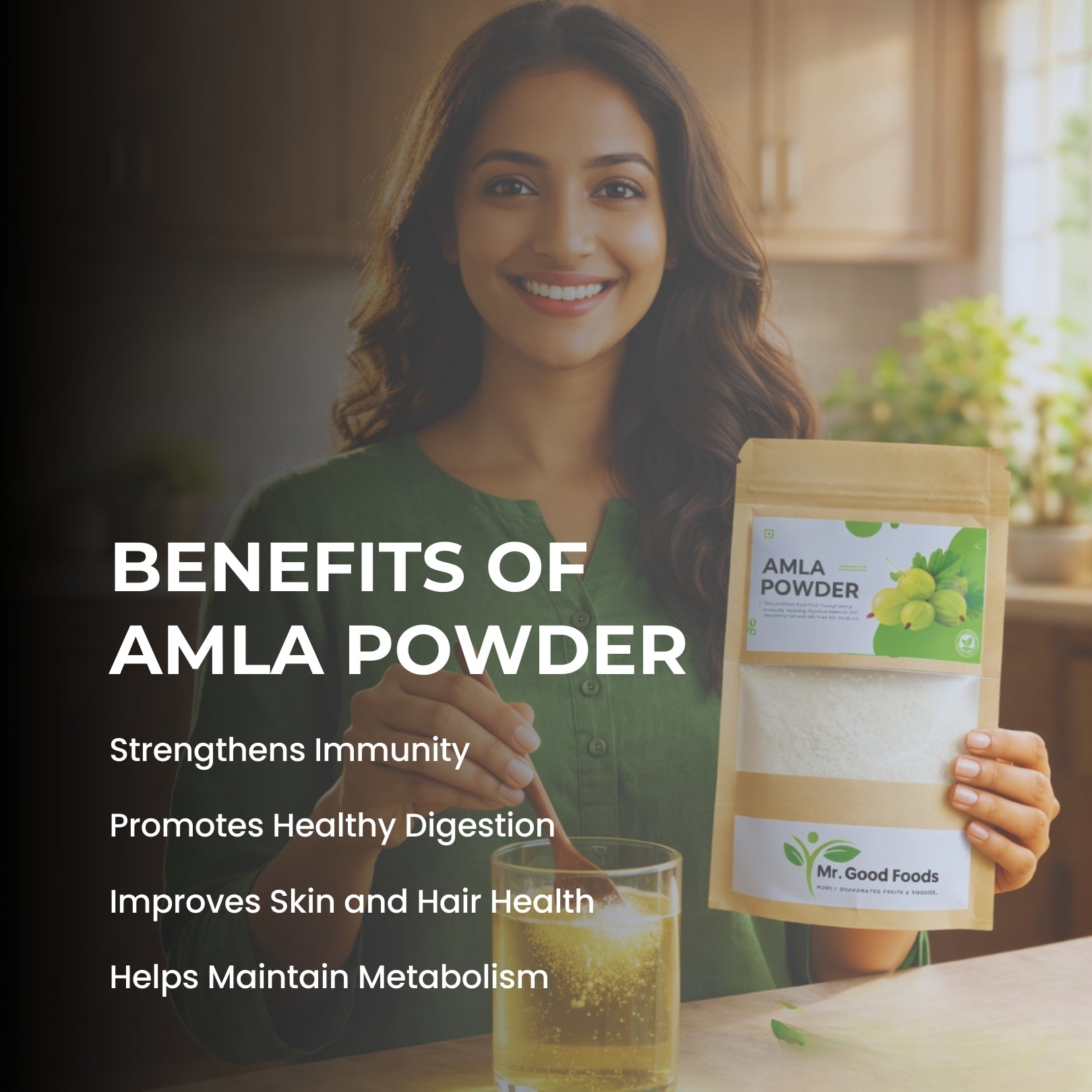 Premium Amla Powder: The Ultimate Immunity Booster (100 g)